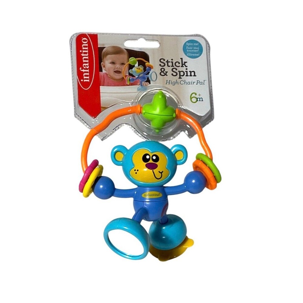 Infantino Stick & Spin High Chair Pal for Babies (6m +)